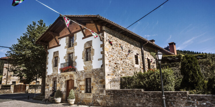 Restaurante de asador Etxebarri, en Axpe.