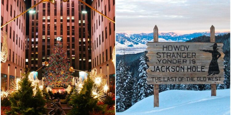 Los mejores destinos en Estados Unidos para vacacionar en Navidad y Año Nuevo