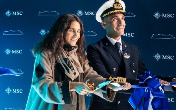 MSC Cruceros bautiza segundo buque en menos de un mes