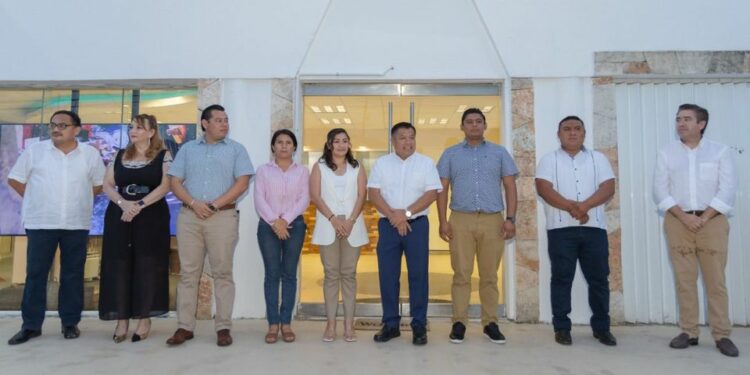 Marciano Dzul inaugura moderno Centro de Información Turística y Atención Empresarial en Tulum