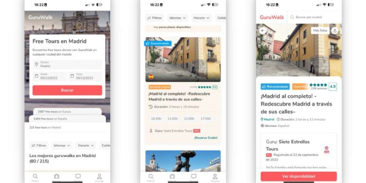 Mejores apps para hacer Free Tours por el mundo