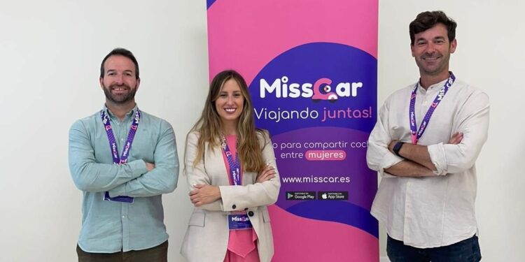 MissCar, la aplicación de viajes compartidos para mujeres, prevé 25.000 desplazamientos durante este puente