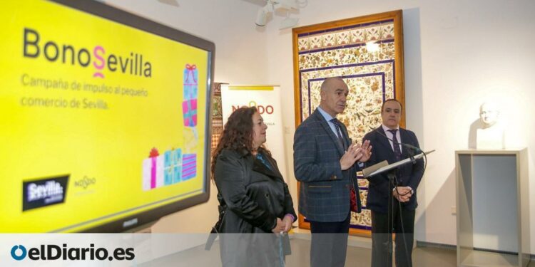 Nuevo impulso al comercio local de Sevilla con bonos de 20 euros extra por comprar en los barrios