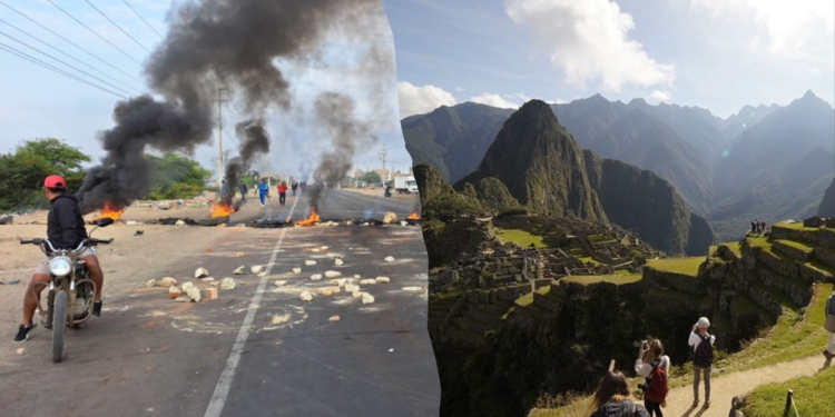 Protestas por la crisis política en Perú interrumpe las operaciones de los trenes hacia Cusco y Machu Picchu.