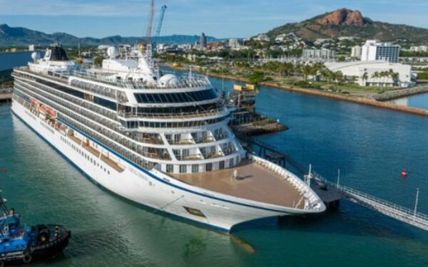 Puerto de Townsville recibe primer crucero de gran envergadura tras la pandemia