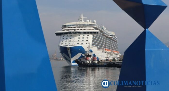 Recibe Manzanillo a crucero ‘Royal Princess’