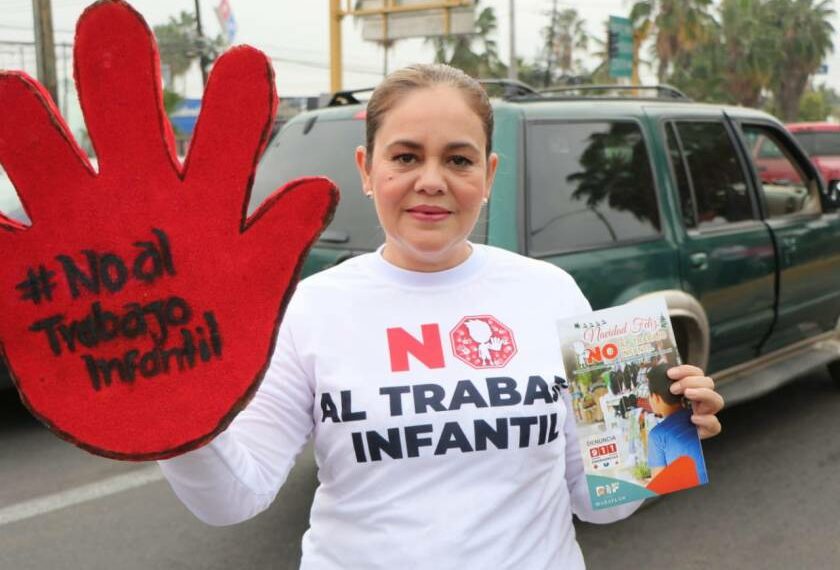 Refuerza DIF Mazatlán campaña ‘No al Trabajo Infantil’