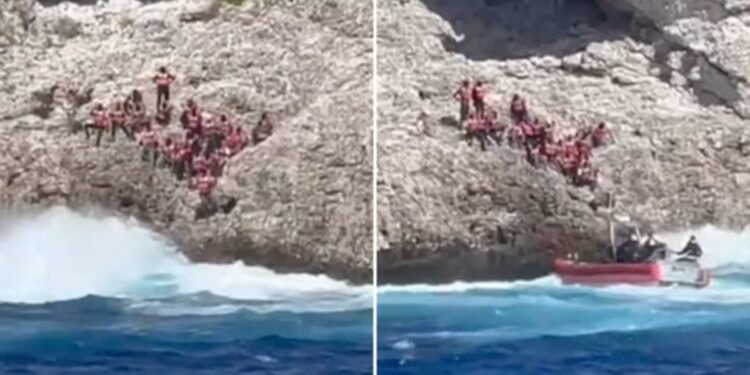 Rescatan a 34 inmigrantes haitianos abandonados en la isla de Monito