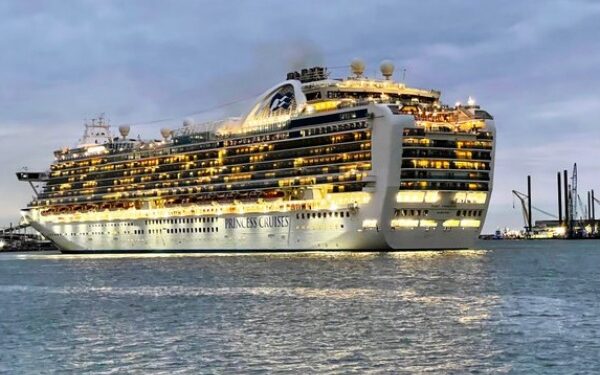 Ruby Princess parte en viaje inaugural desde Puerto de Galveston