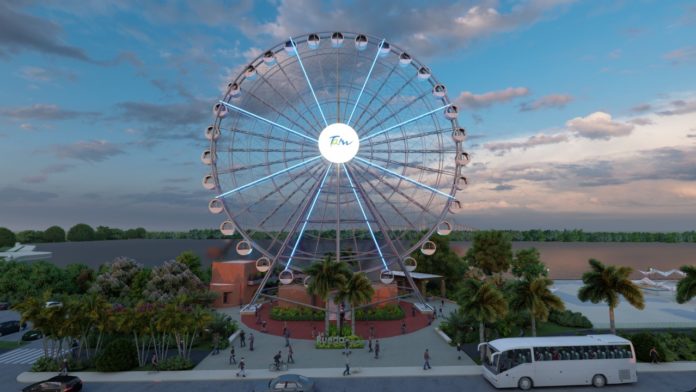 Rueda de la Fortuna de Tampico, fantástico detonante turístico en su recta final