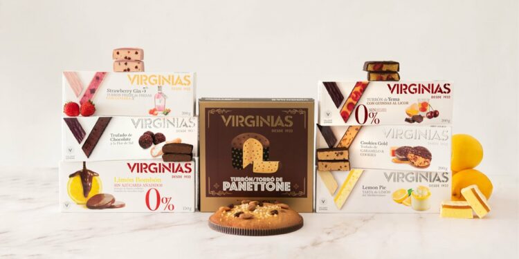 Turrones Virginias lanza nuevos sabores y amplía los 0% azúcares añadidos