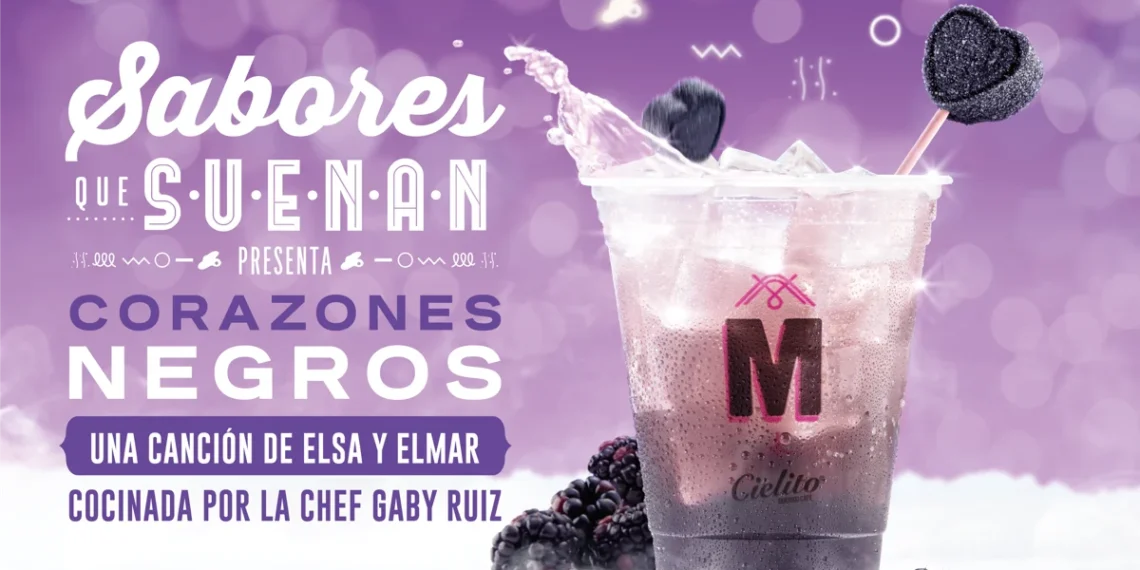 Cielito Querido Café lanza su última bebida temporal del año: “Corazón de Zarzamora”, desarrollada por la chef Gaby Ruiz y Elsa y Elmar