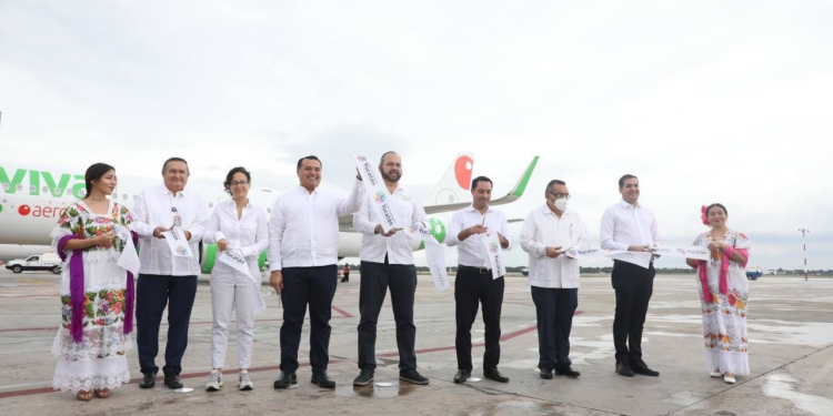 La Secretaria de Turismo del estado de Yucatán y Viva Aerobus lanzan nuevas rutas entre Mérida Yucatán y León Guanajuato