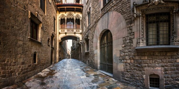 Barrio gótico de Barcelona