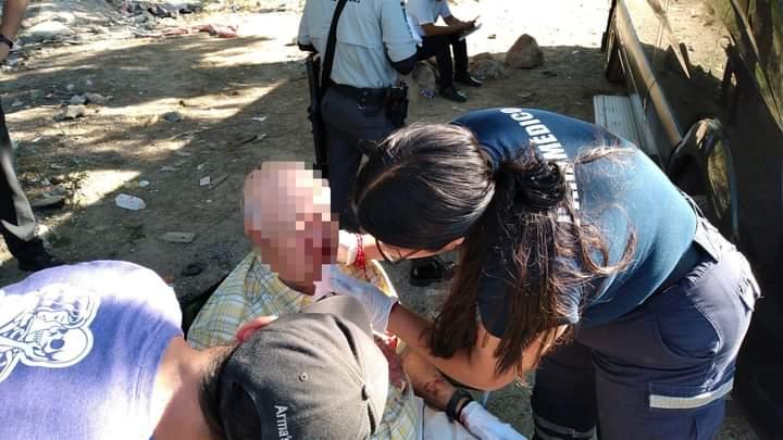 Hombre de la tercera edad herido tras accidente en el crucero de Sayulita