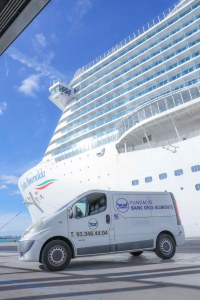 Costa Cruceros, en alianza con el Banco de alimentos de Barcelona, reanuda la donación de alimentos