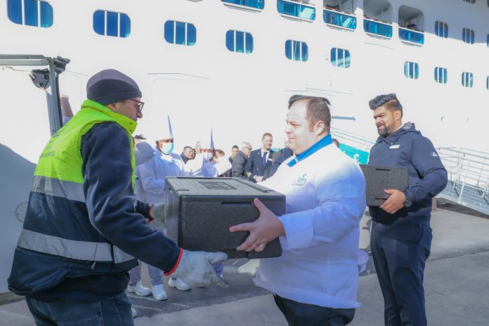 Costa Cruceros, en alianza con el Banco de alimentos de Barcelona, reanuda la donación de alimentos