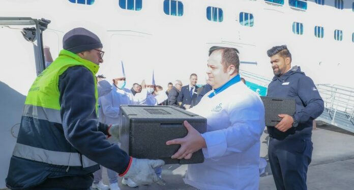 Costa Cruceros, en alianza con el Banco de alimentos de Barcelona, reanuda la donación de alimentos