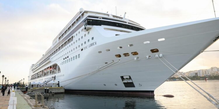 El crucero ‘MSC Lírica’ realizará este martes la segunda de las 10 escalas previstas en Ceuta hasta mayo – EL FORO DE CEUTA