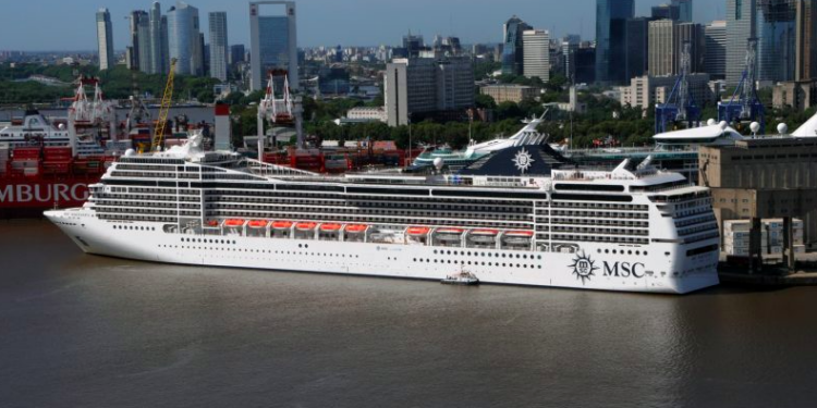 El MSC Magnifica arribó a Buenos Aires ⋆ Noticias de Cruceros