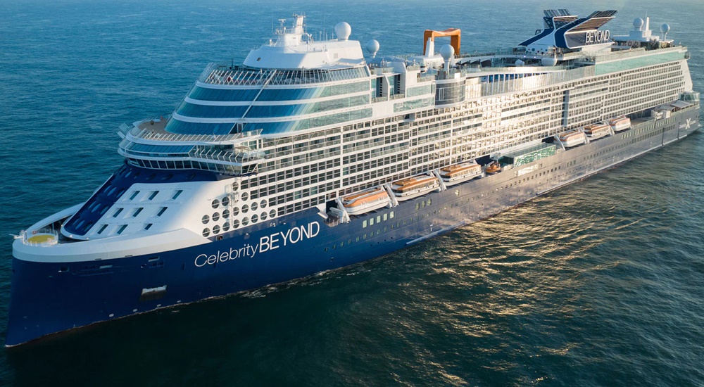 Mas alla de las expectativas: Celebrity Beyond, el nuevo barco de Celebrity Cruises, celebro su nombramiento