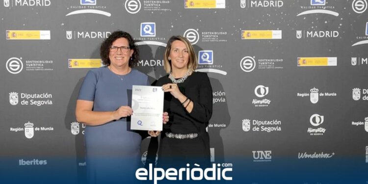 Altea recoge en FITUR la “Q” de la Tourist Info y el 3er Premio al Proyecto de Mejora de Destino SICTED