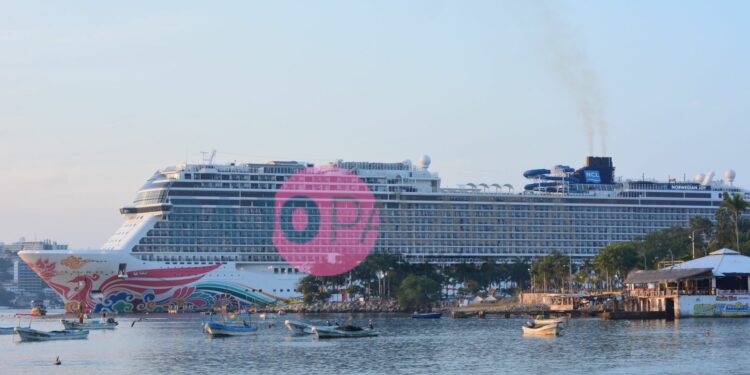 Ancla en Acapulco el último crucero de enero con más de 5 mil visitantes
