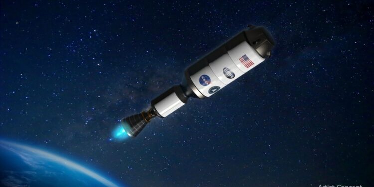 Así es el cohete nuclear que está fabricando la NASA para realizar viajes tripulados a Marte en un mes y medio