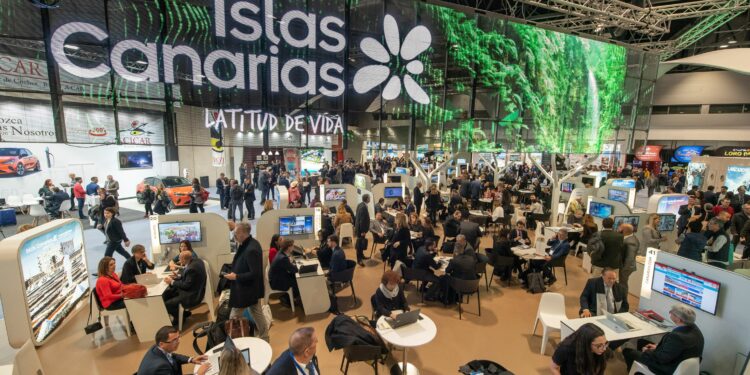 Stand de Canarias en una edición de Fitur. / Gobierno de Canarias
