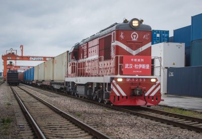 China: Wuhan ve aumento en viajes de trenes de carga China-Europa en 2022