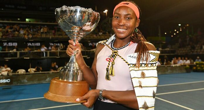 Coco Gauff conquista Auckland, en gran inicio de año