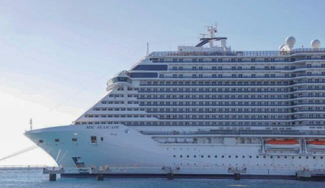 Con más de 5 mil pasajeros llega a Quintana Roo el crucero MSC Seascape