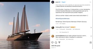 El posteo con el que Accor anunció su próximo lanzamiento