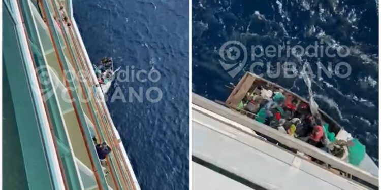 Crucero rescata a balseros cubanos de Camagüey cerca de las Bahamas