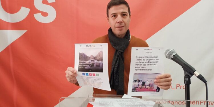 Cs celebra que Diputación abandere propuestas de la formación naranja para la promoción turística de Jaén