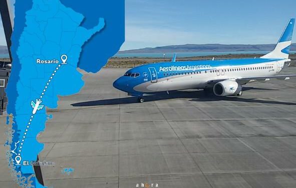 EL CALAFATE – ROSARIO. Que el vuelo continúe todo el año