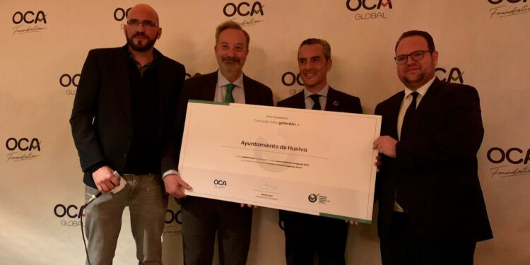 El Ayuntamiento de Huelva es galardonado con el premio “Turismo Corporate Green”