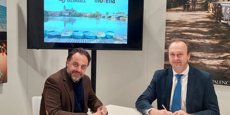 El Ayuntamiento de Salamanca y Movelia renuevan su convenio para la promoción de la ciudad