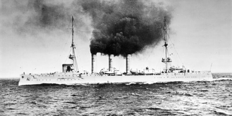El Emden, el corsario alemán de la Primera Guerra Mundial y el ataque en Penang