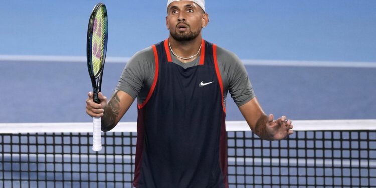 El nuevo lío de Kyrgios: “¡Vaya, qué desgracia...!”