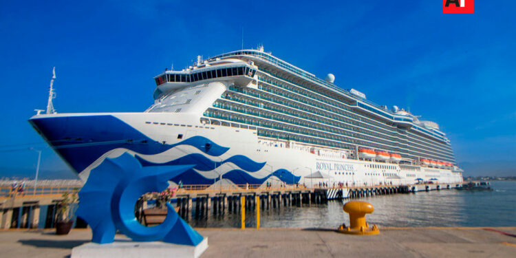 Este martes 10 de enero, estará de nuevo el crucero Royal Princess en Manzanillo | AFmedios .