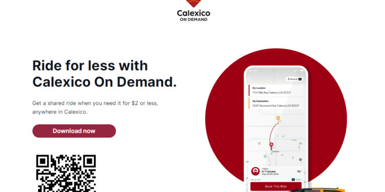 Inicia el lunes nueva plataforma de transporte en Calexico