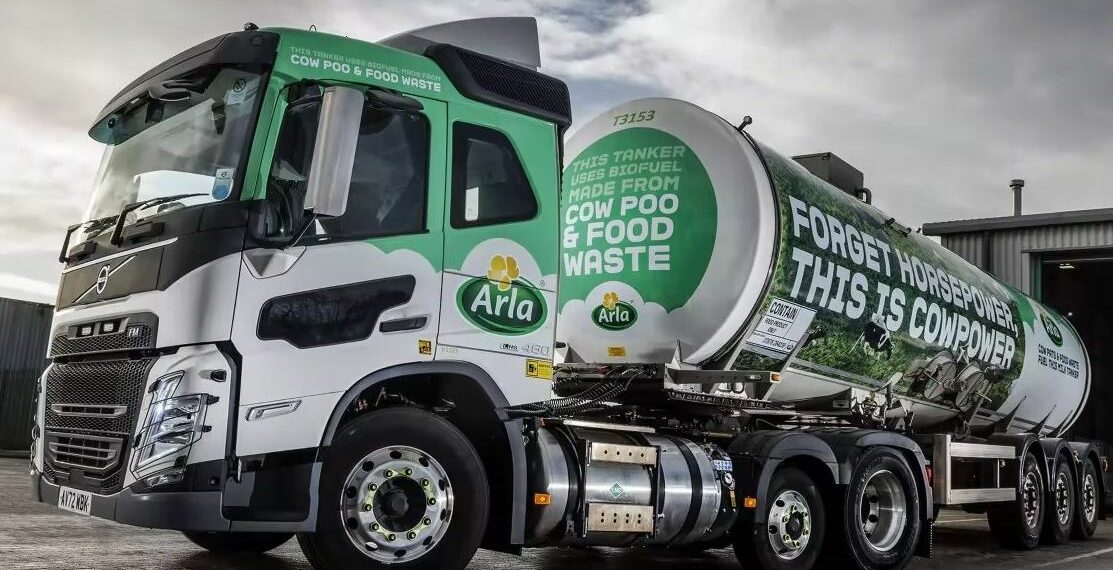 La cooperativa láctea Arla Foods, suma a su flota siete tractoras Volvo FM...