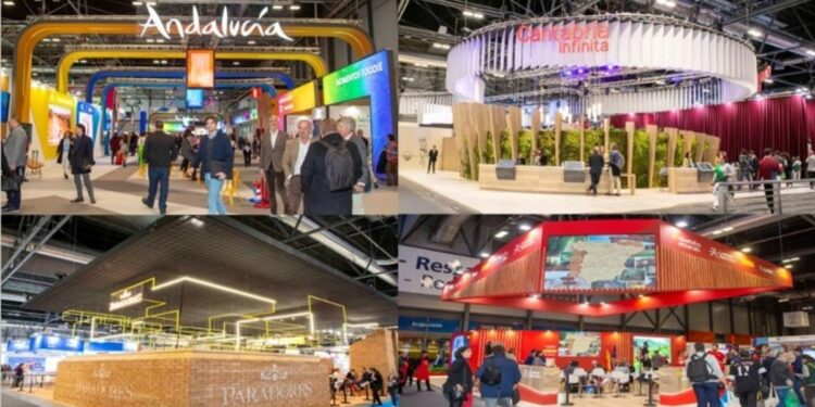 La división MICE de Grupo Viajes el Corte Inglés creó doce stands en Fitur 2023 y tres fueron premiados