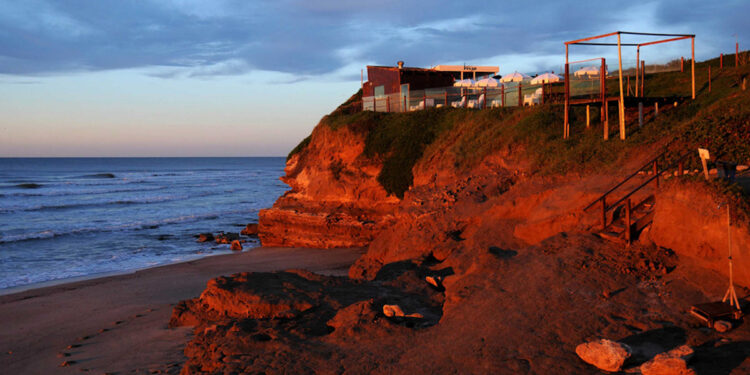 Playa escondida, donde se produjo el accidente de Juan.