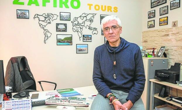 David Blasco, presidente de la Asociación de Agencias de Viajes de la Región de Murcia. / J. M. RODRÍGUEZ / AGM