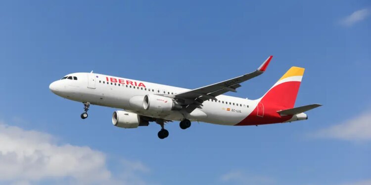 Avión de Iberia
