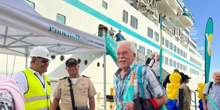 Llega a la isla de Margarita el crucero Amadea