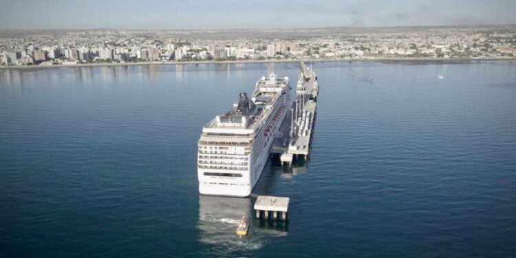 El MSC Magnífica nos regala esta hermosa postal.