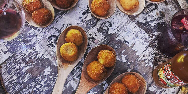 Las croquetas de sabores internacionales de 'Solo de croquetas'